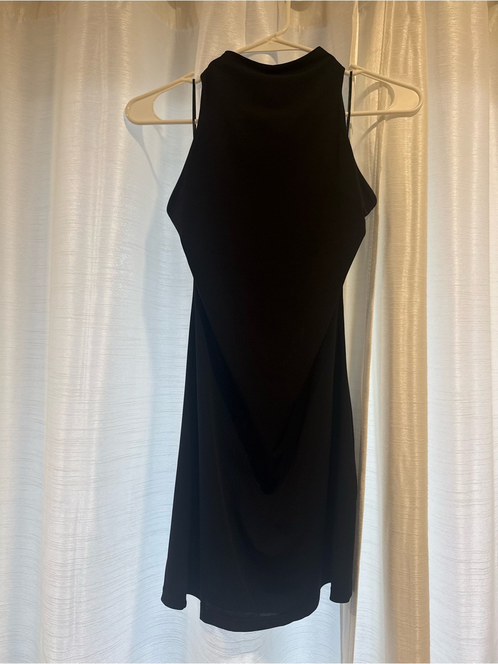 Urban outfitters never worn Black High-Neck Midi Dress